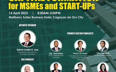 CAPITAL FORMATION FOR MSMEs AND START-UPs